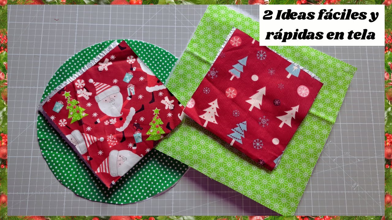 🎅 2 IDEAS Navideñas FÁCILES Y RÁPIDAS de hacer 🎄🌟