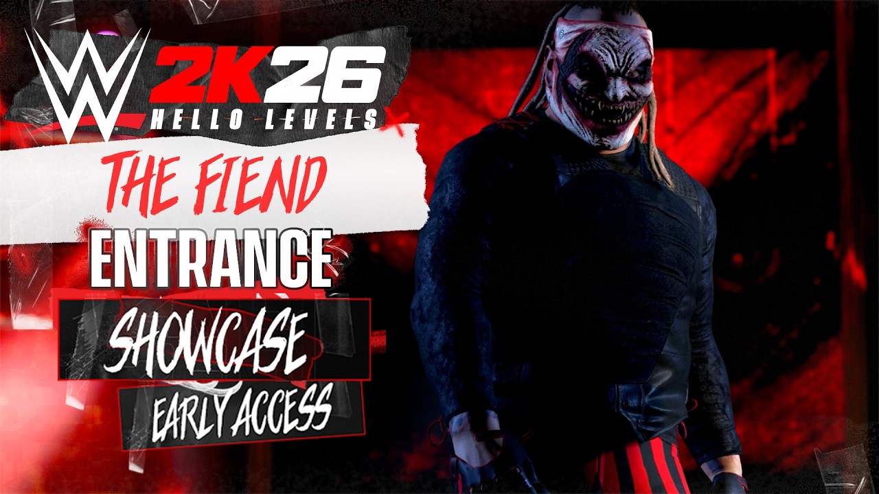 Выходы на ринг в WWE 2K26 Showcase - Выход Брэя Уайатта в роли «Финда» на WrestleMania 37, 2-й ве...