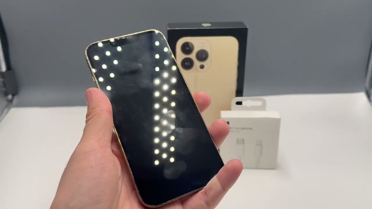 iPhone 13 Pro 128GB Gold 100%