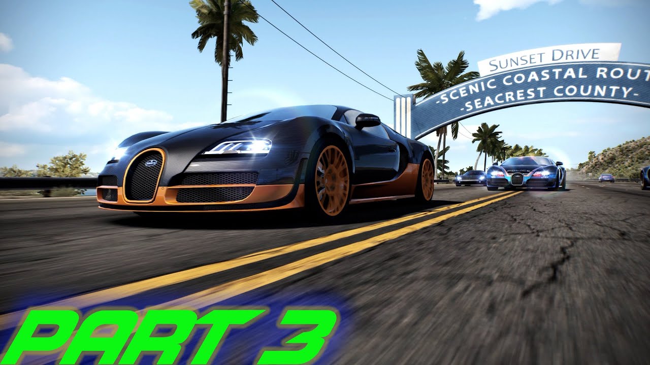 Need For Speed Hot Pursuit Remastered Multiplayer Gameplay Part 3  Bugatti Vs Koenigsegg Interceptor