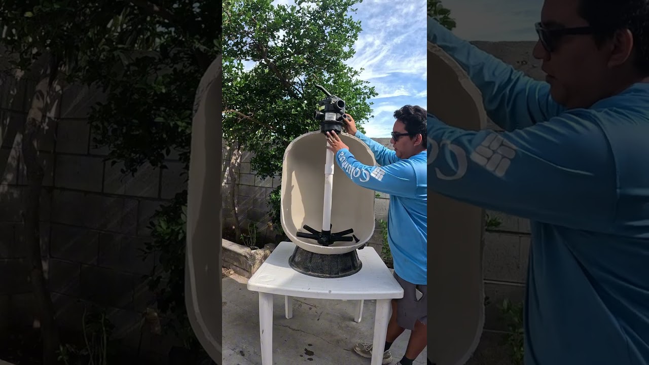¿Cómo funciona el filtro de arena de una alberca?