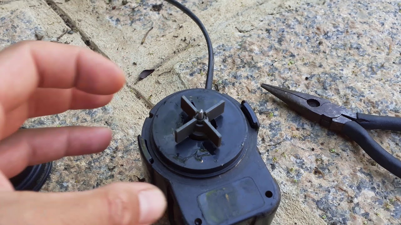 COMO CONSERTAR BOMBA DE AQUARIO SEM GASTAR NADA
