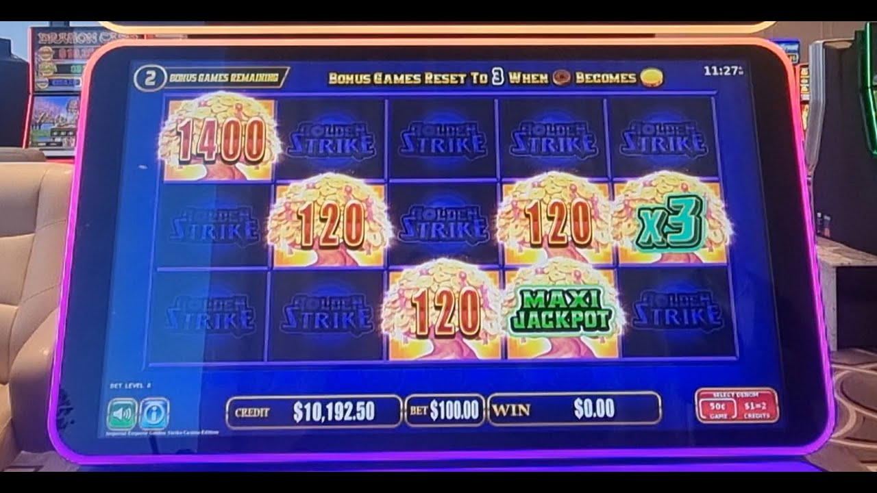 💰Golden Strike Imperial Emperor💰 - 🔥🌕High Limit🌕🔥 MAX Bets Spins - Pokies Slots - Australia
