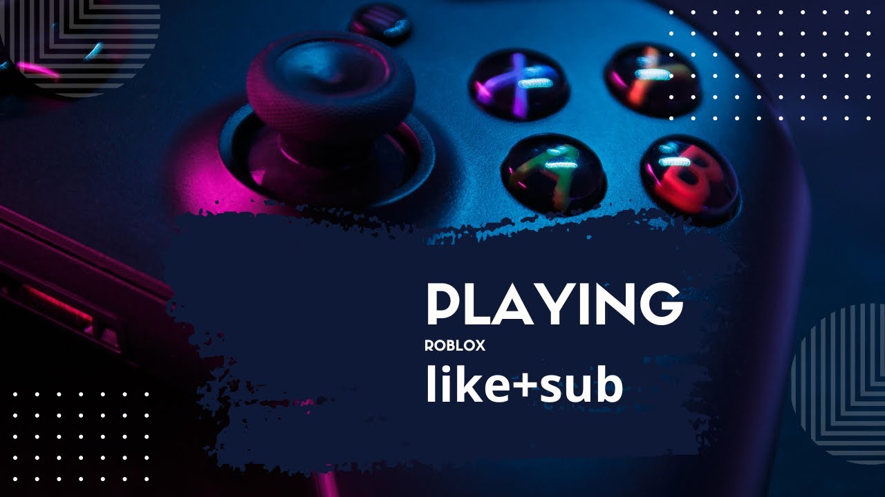 playing roblox