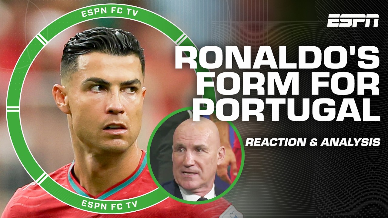 FULL REACTION to Portugal vs. DR Congo 👀 Cristiano Ronaldo DIDN'T change the game - Robson | ESPN FC