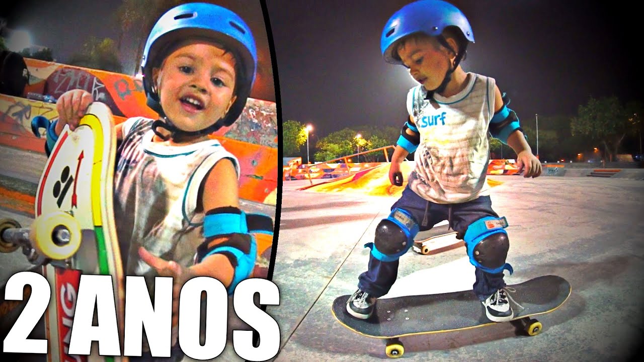 2 ANOS ANDANDO DE SKATE!