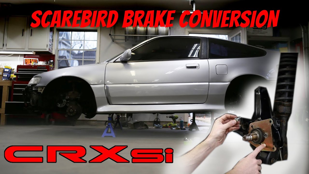 1989 CRX Rescue Part 7 - Scarebird Rear Disc Brake Conversion