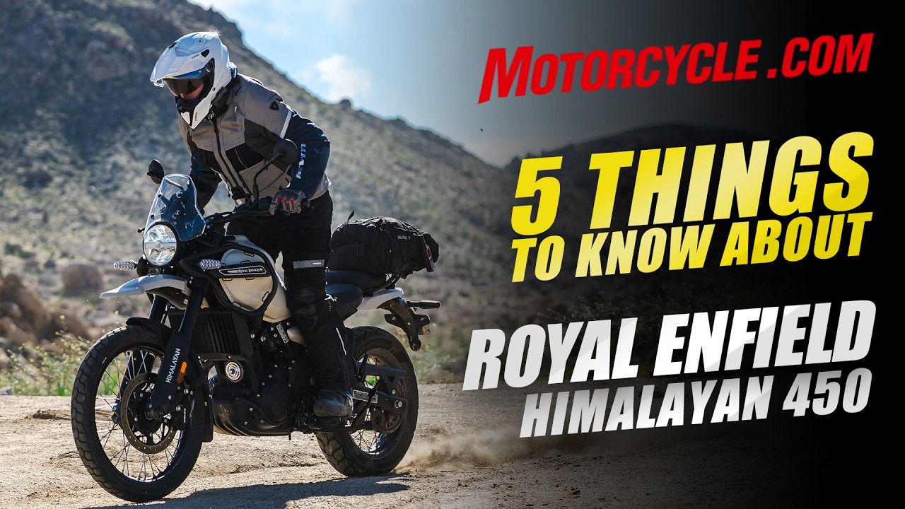 Royal Enfield Himalayan 450 | 5 вещей, которые вам нужно знать