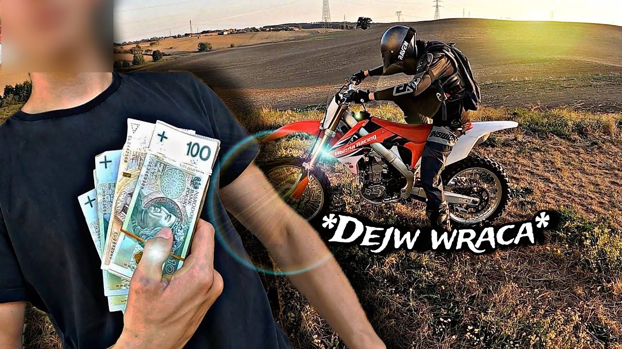 HONDA CRF 250 - Wielki powr&oacute;t Dejwa. *Nowe moto w ekipie*