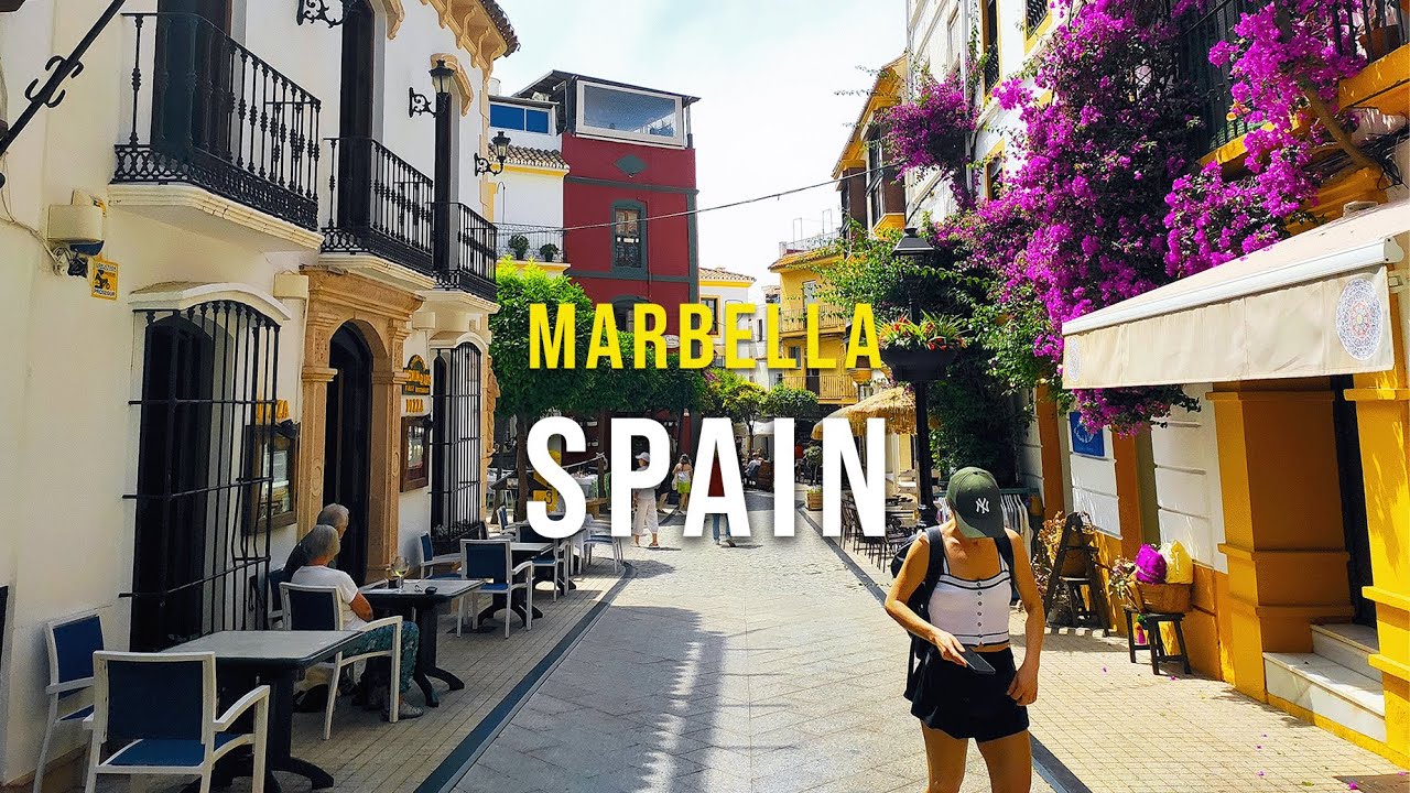 Marbella Spain 🇪🇸 Walking Tour | Top Spots of Costa del Sol 4K