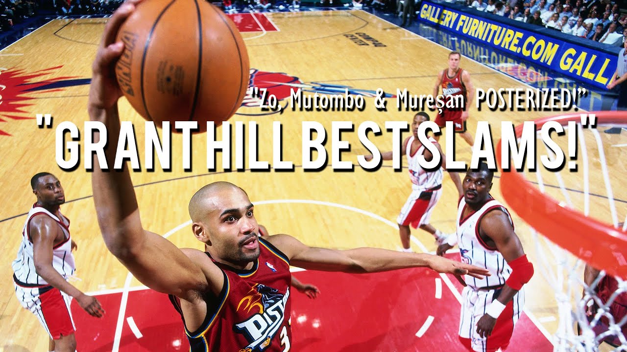 Grant Hill's Top 10 career dunks 🔥🏀