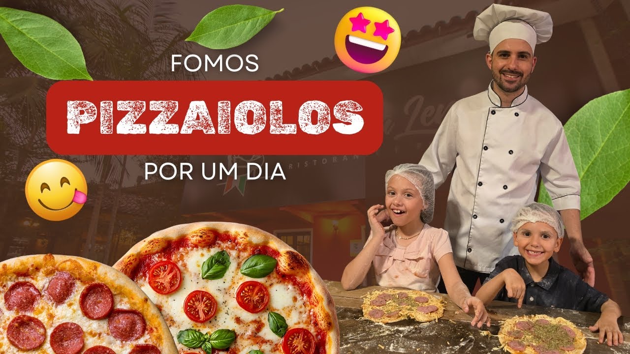 FOMOS PIZZAIOLOS POR UM DIA!