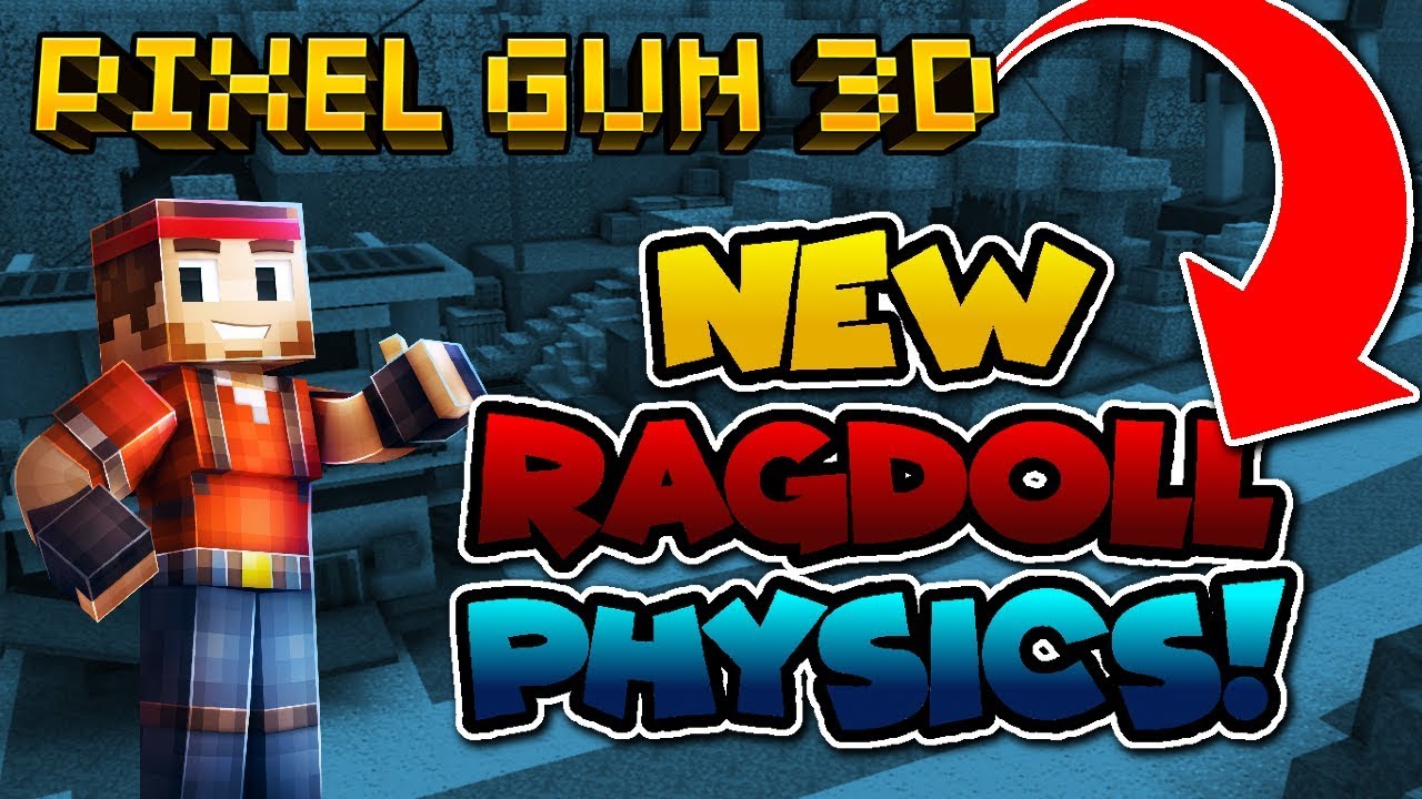 NEW Ragdoll Physics in Pixel Gun 3D 16.5.0!!