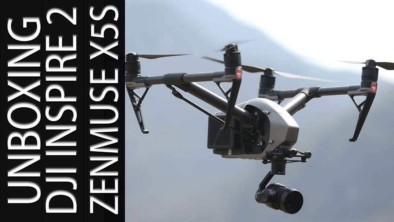 Unboxing DJI Inspire 2 + DJI Zenmuse X5S - Il Drone per Professionisti del Cinema