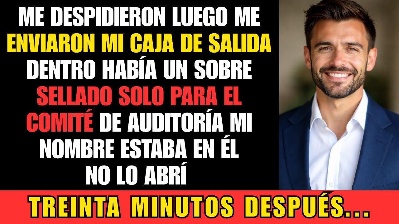 Mi empresa me quitó todo al despedirme… incluso algo que jamás debieron tocar
