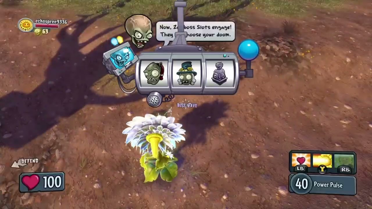 Plants Vs zombies garden Warefare 1 garden ops power flower (40) Xbox gameplay 