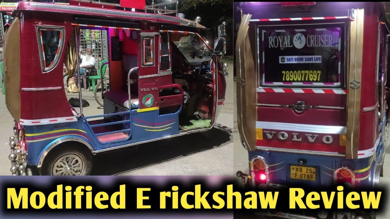 Modified E- Rickshaw review || Total खारचा कितना हुआ? || VOLVO TOTO ||🤔🤔💵💵 || Luxury Modifi ||