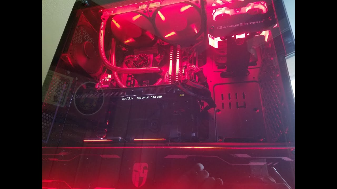 Reaper Dukase Liquid Ryzen 1600/GTX 980 Build