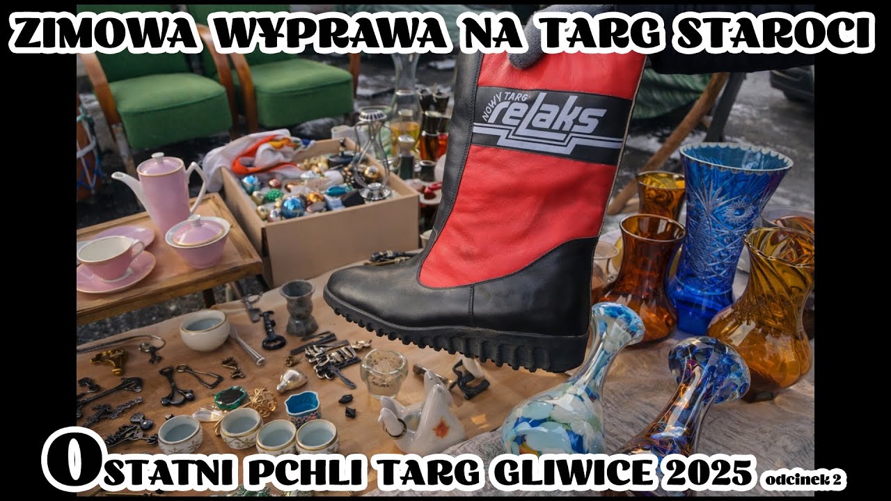 ZIMOWY TARG STAROCI 🥶💎 Nie uwierzysz, co udało się znaleźć! TYLE SKARBÓW W TAKĄ POGODĘ?! 🥶🔥GLIWICE