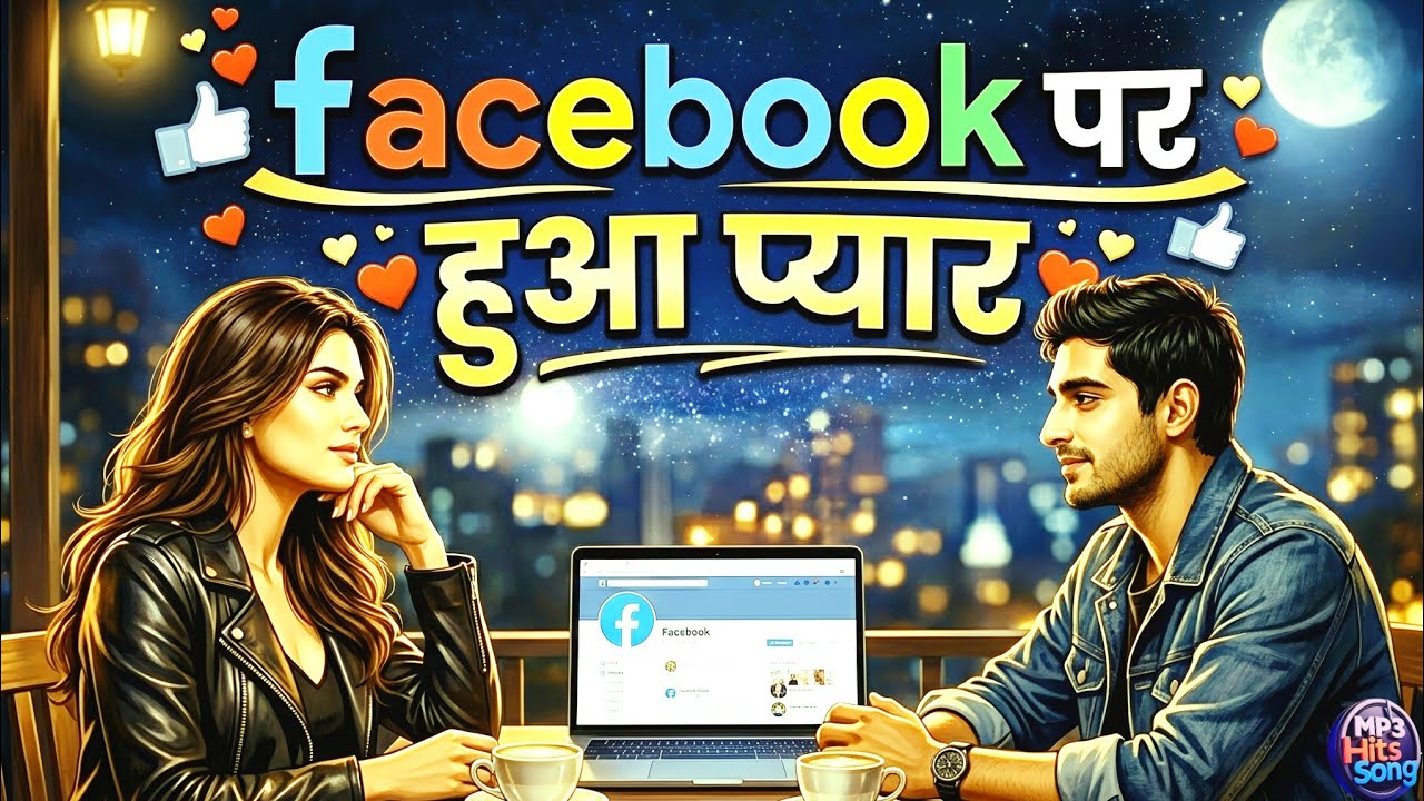 Facebook पर हुआ प्यार 😱🫂🤫 l Facebook Lover l Romantic Hindi Song l New Love Song l MP3 Hits Song