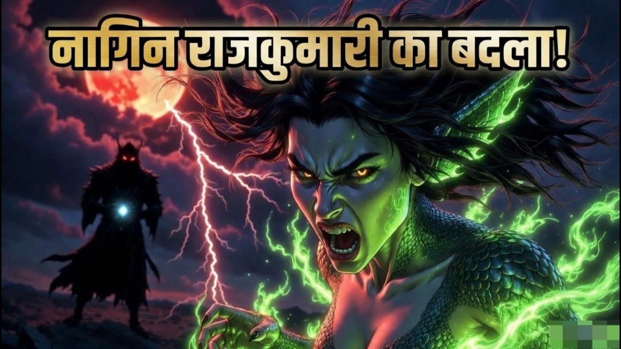 नागिन राजकुमारी का बदला | रक्त चंद्र और चंद्र मणि की रहस्यमयी कहानी