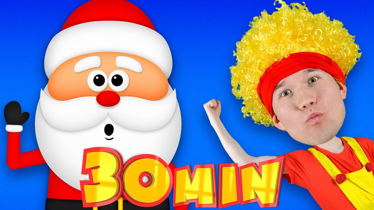 D Billions feat. Santa Claus - Boom! Boom! Boom! | Mega Compilation | D Billions Kids Songs