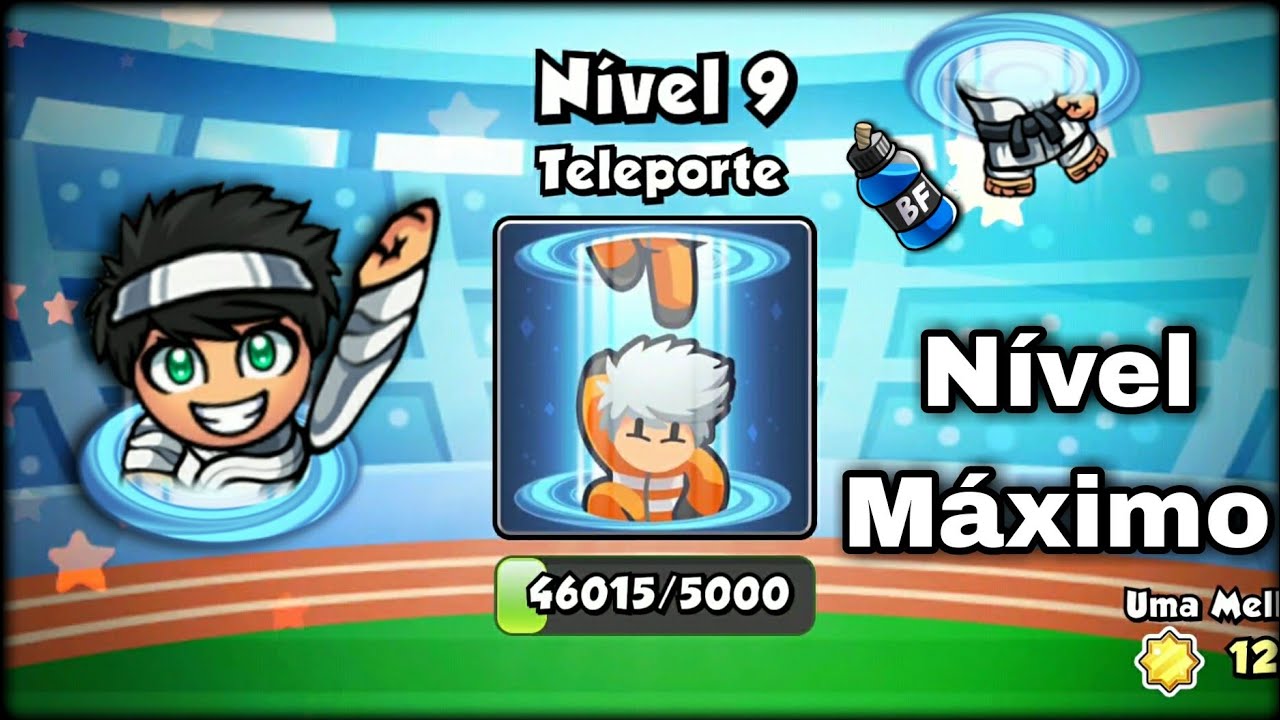 Upei o Teleporte pro nível máximo | Bomber Friends