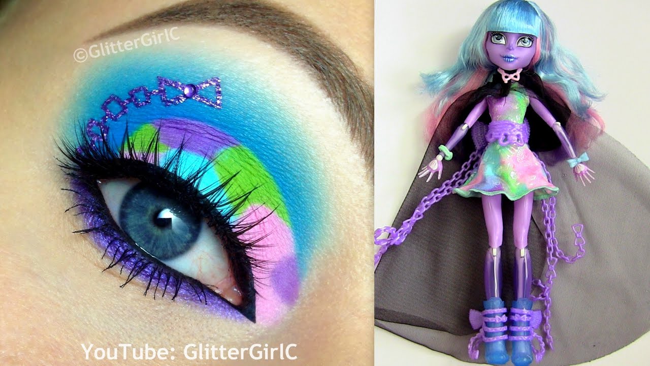 Monster High's River Styxx Makeup Tutorial
