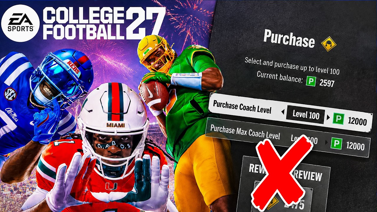 EA Made A Huge Mistake with College Football 27