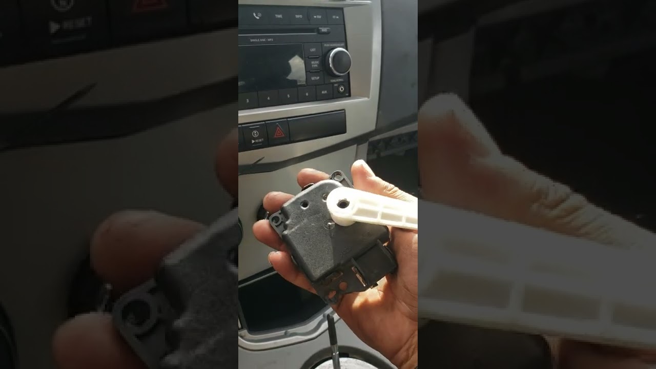 2007 to 2010 crysler sebring A/C heat control fix