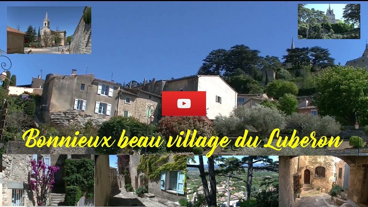 Le magnifique village de Bonnieux  en Luberon