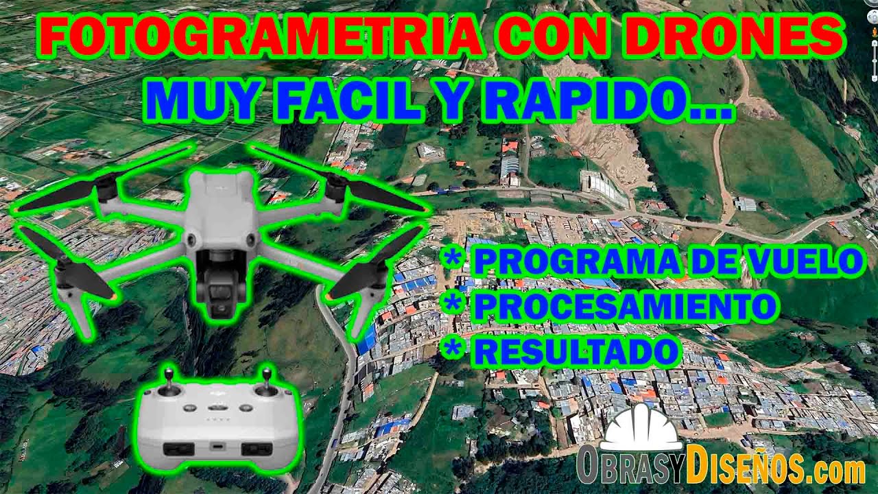 FOTOGRAMETRIA CON DRONES, MODELOS DIGITALES DE ELEVACION, ORTOFOTOS,  CURVAS DE NIVEL ETC.