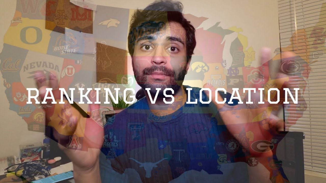 Choosing Ranking/Funding/Location | The CONUNDRUM