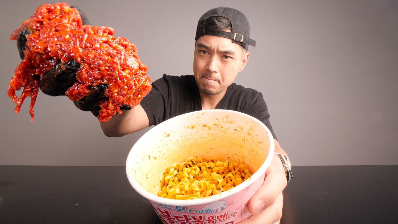 Adding RAW BEEF to Ramen is Trending in Korea