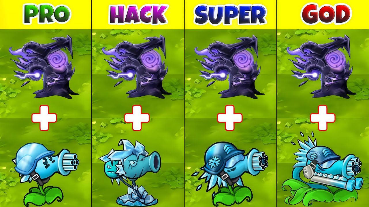 PVZ Fusion 3.2 Challenge - Team Ultimate Ice Pea + Torchwood vs Obsidian Gargantuar - Who Will Win?
