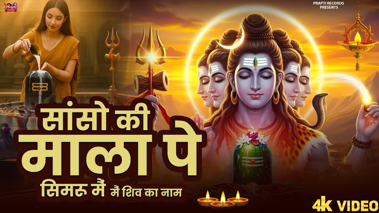 सांसो की माला पे सिमरु मैं शिव का नाम  - Sanso Ki Mala - Shiv Bhajan - Bhakti Song - Devotional Song