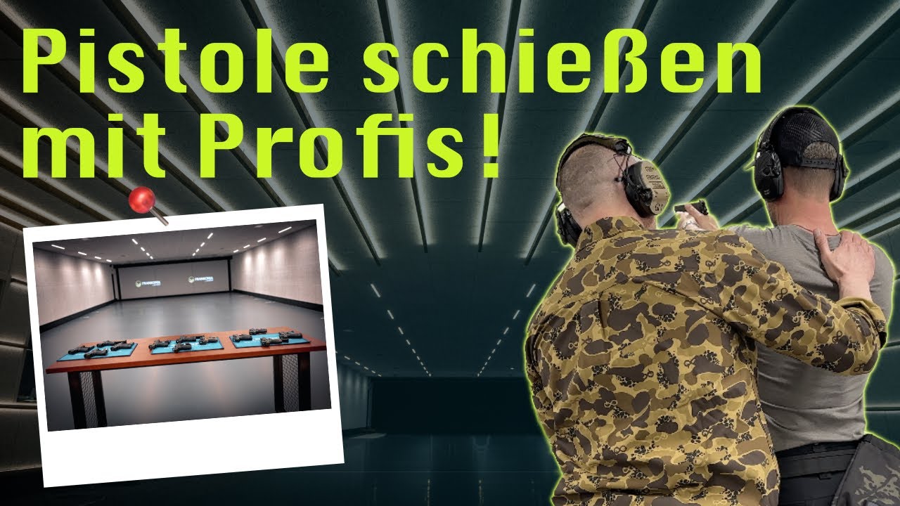 Pistole schießen mit Profis! Pistole 1 & 2 mit Greyground