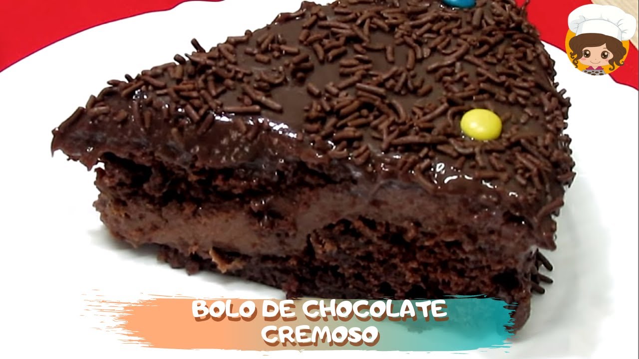 BOLO DE CHOCOLATE CREMOSO 🎂😋 - MIL DELÍCIAS NA COZINHA