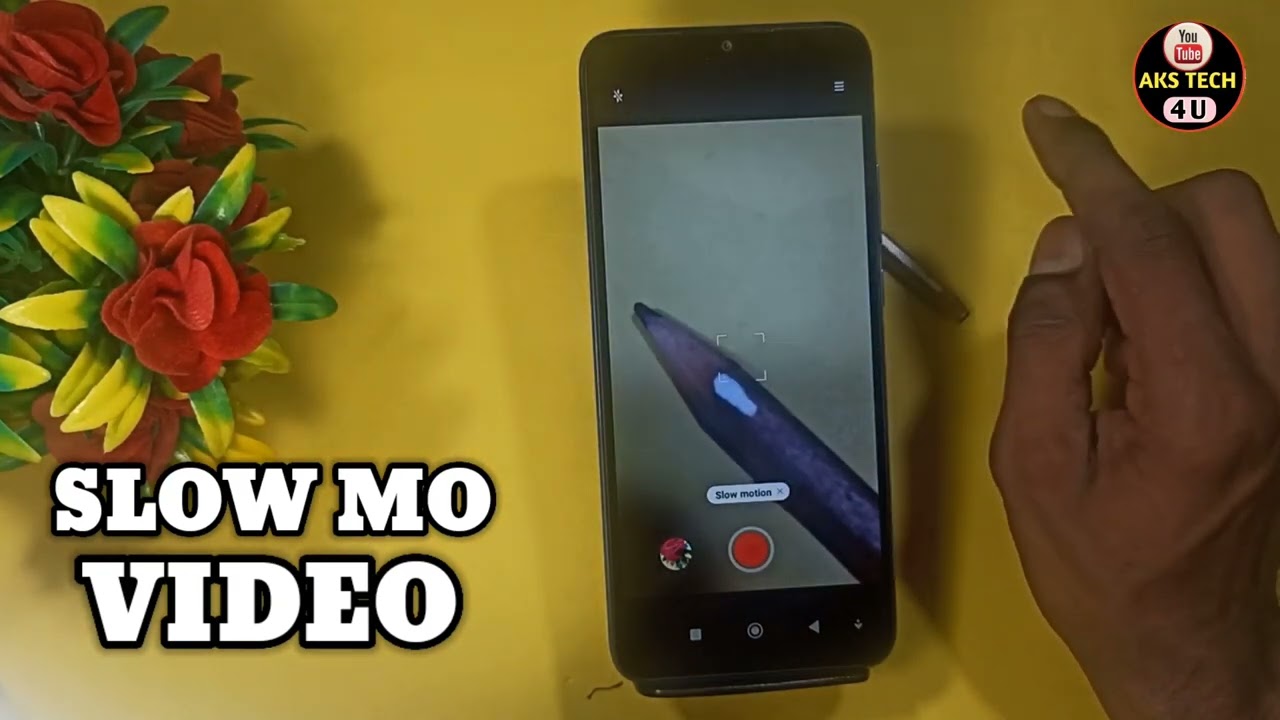 How To Make Slow Mo Video in Redmi 10A | Redmi 10A में Slow Motion Video कैसे बनाएं @akstech4u