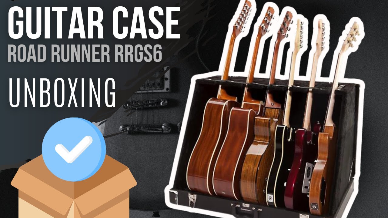 Road Runner RRGS6 6-Guitar Stand Case [Unboxing]