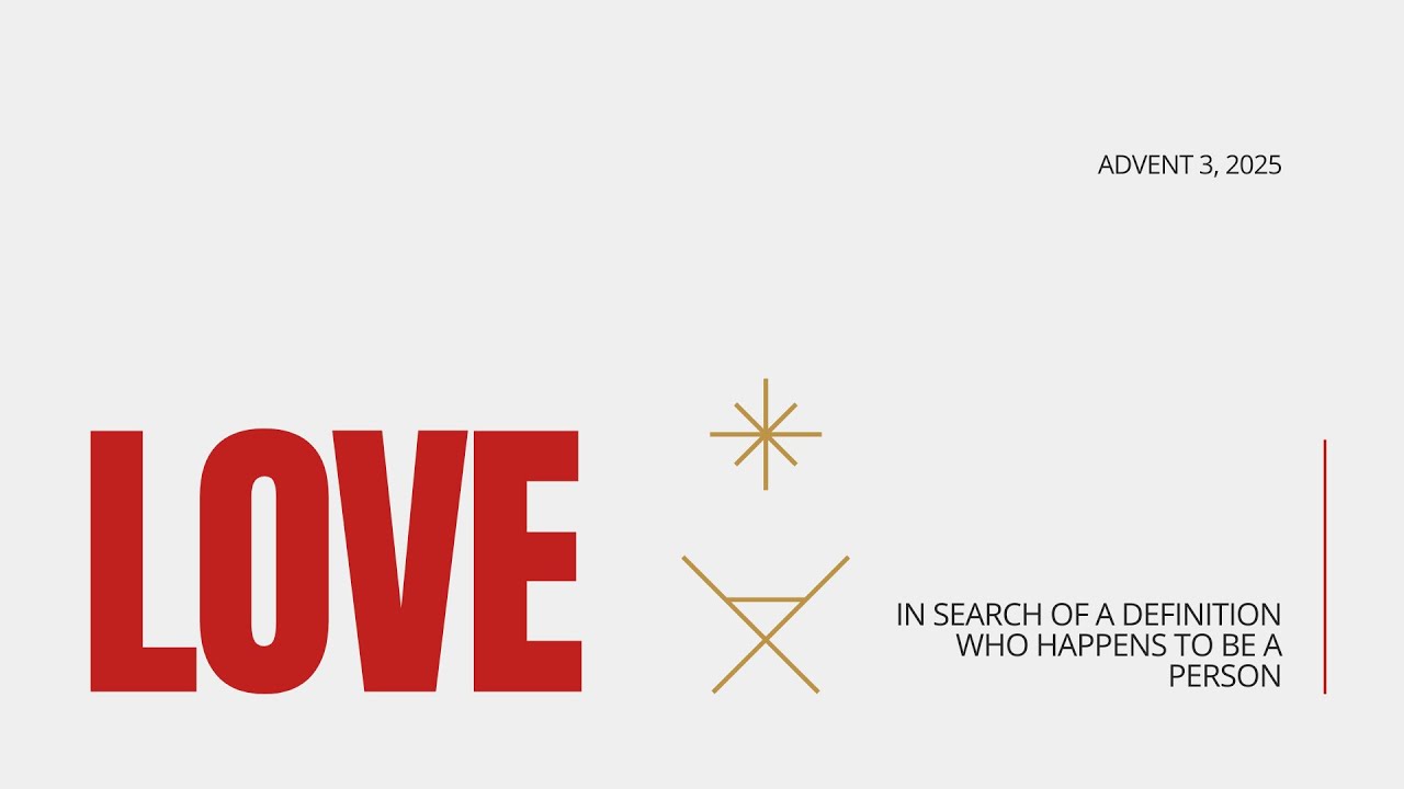 Love: In Search of a Person Who Happens to be a Definition