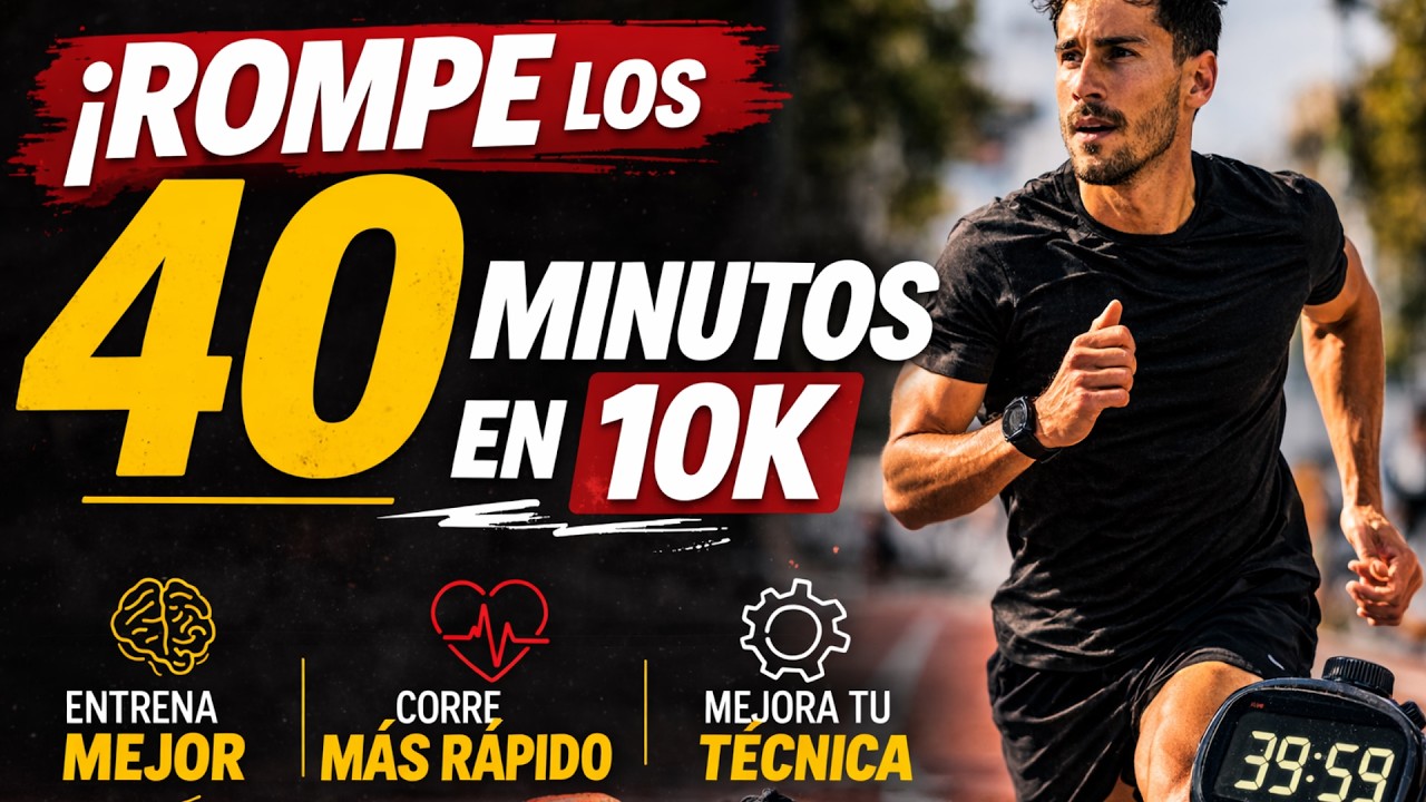 Cuánto debes correr para bajar de 40 minutos en 10K