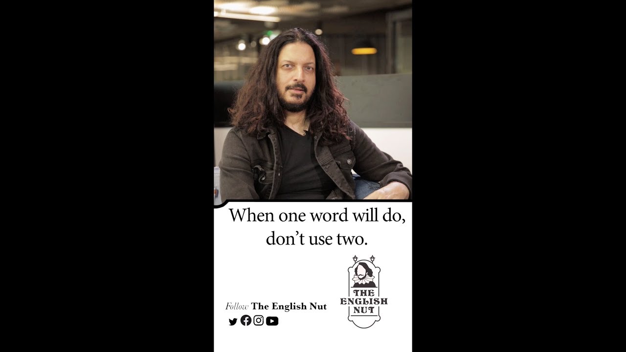 Speak better English with fewer words!