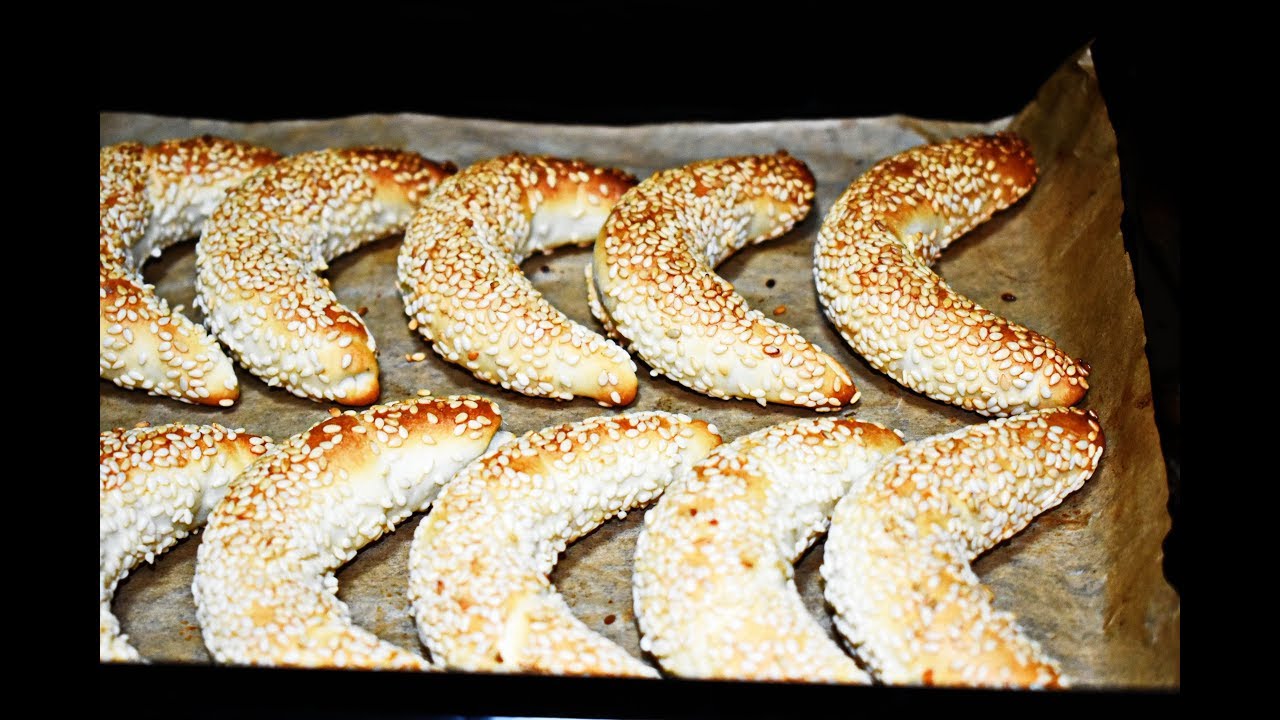 Soft sesame pretzel / Домашни Меки Ѓевреци