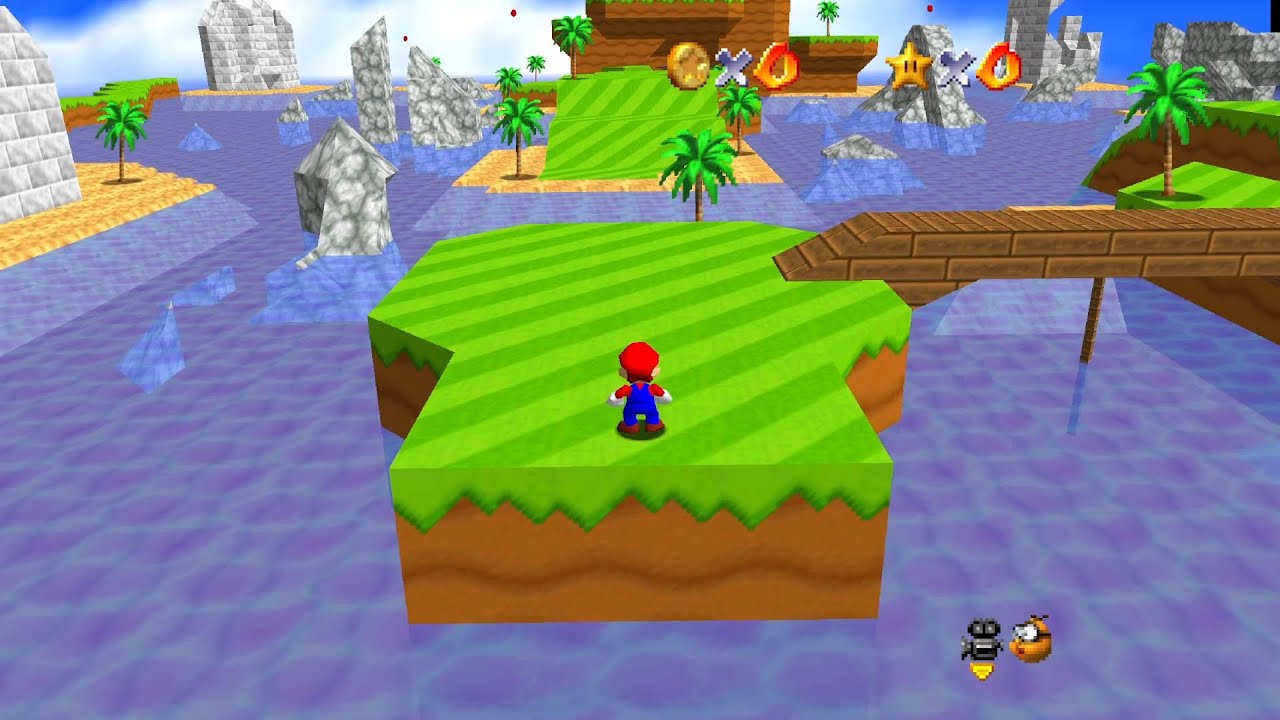 Tropical Ruin Archipelago by Xtreme Toaster - Mario Builder 64