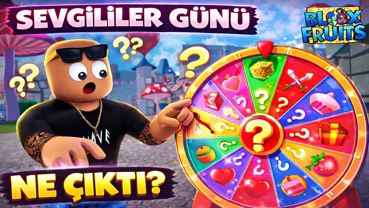 NE &Ccedil;IKTI? (1.B&ouml;l&uuml;m) - Blox Fruits Valentines Event Update Roblox