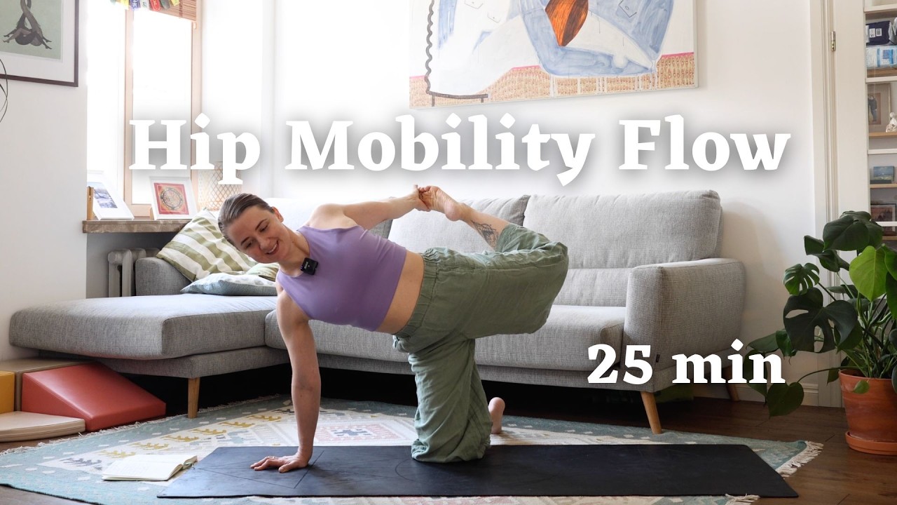 25 min Hip Mobility Flow | Yoga for Climbers & Athletes