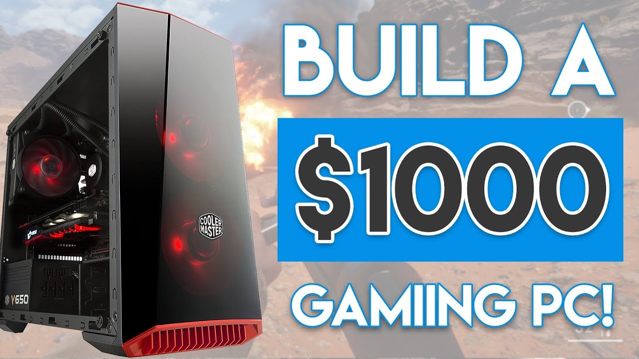 INSANE $1000 GAMING PC BUILD 2017! [4K 60FPS!]