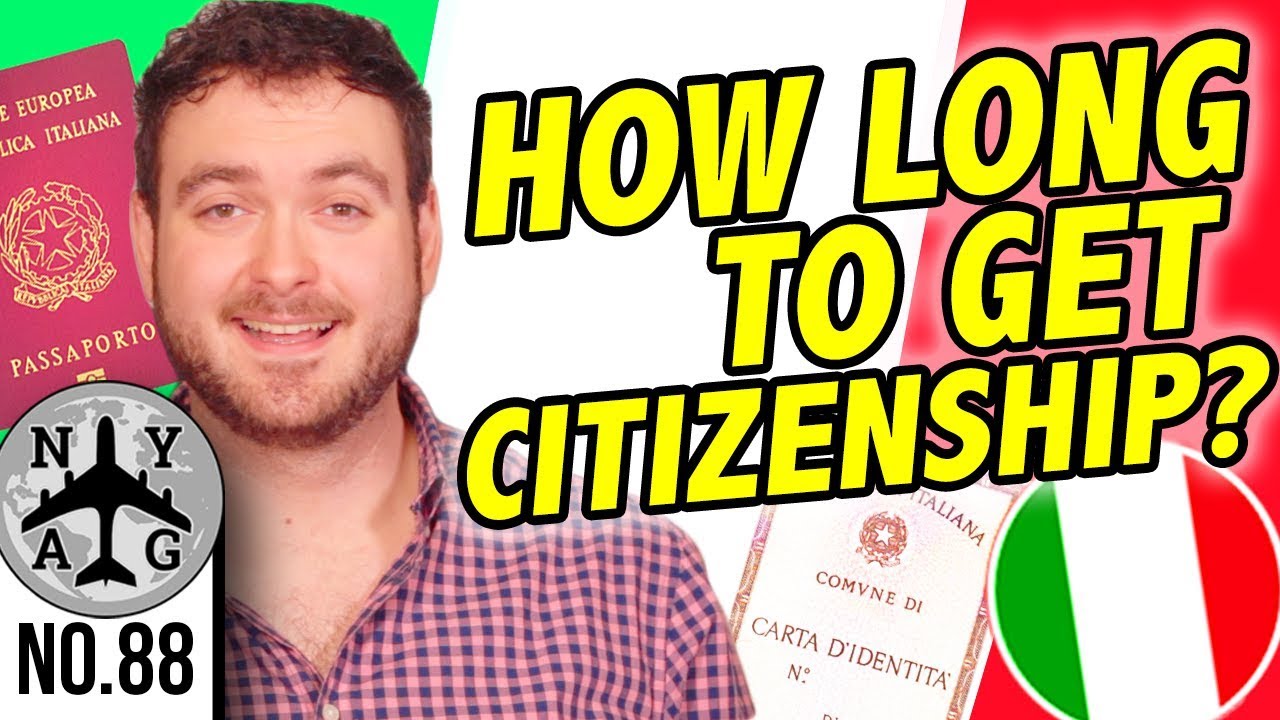 How Long Does It Take To Get Italian Citizenship?
