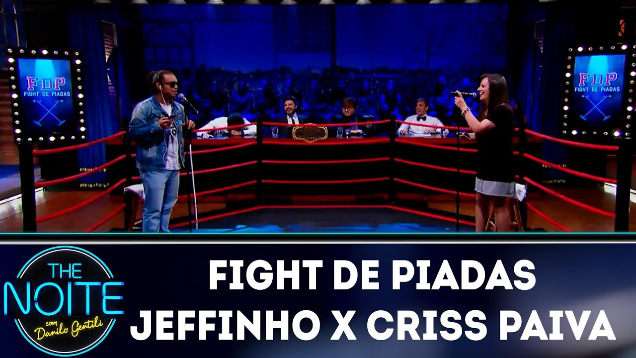 Fight de piadas Jeffinho x Criss Paiva - Ep.36 | The Noite (28/11/18)